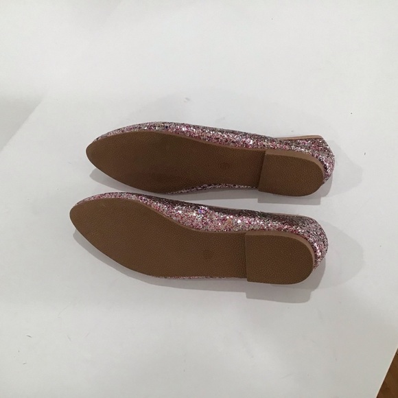 Payton and Parker flats size 9 NWOT sparkle shimmer pink - Picture 4 of 4